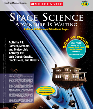 Cover of Space Science Adventure Is Waiting Classroom Activity 6-8