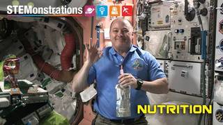NASA astronaut Scott Tingle on the International Space Station