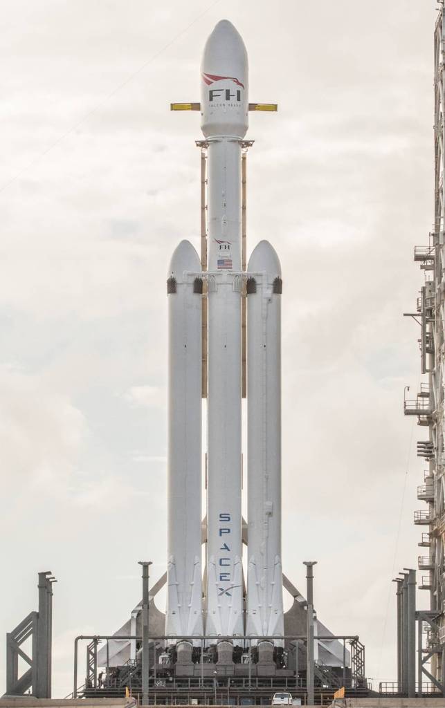 
			5 Years Ago: First Flight of the Falcon Heavy Rocket - NASA			