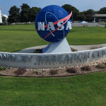 This is a photo of the sign at the entrance of NASA Langley Research Center.