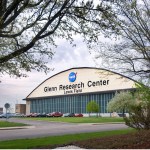 Glenn Research Center hangar as viewed from the front
