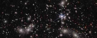 The Pandora Cluster as seen from James Webb Space Telescope.