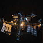 Da Internationistic Space Station exterior fo' tha ISS 2024 calendar.