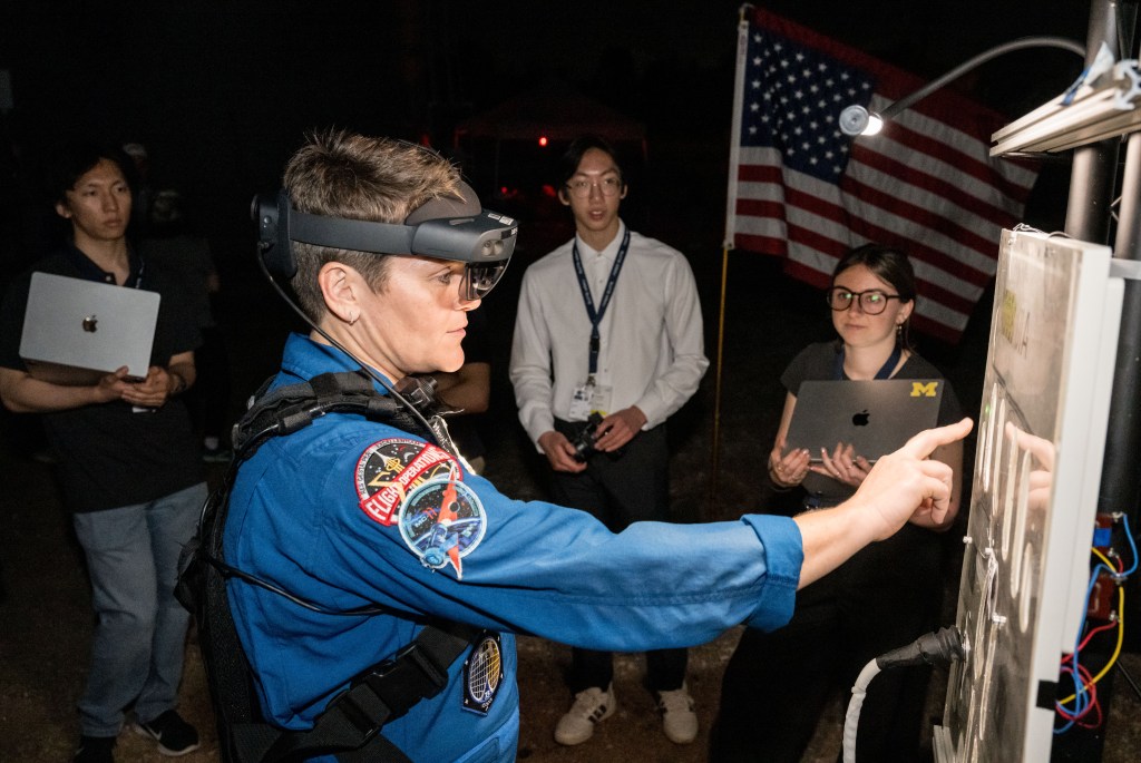 Astronaut Anne McClain