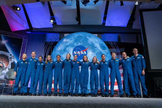photo of the newest astronaut class