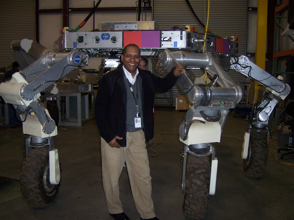 Terry Morris overcame a great deal of adversity in his early life to excel in a career at NASA.