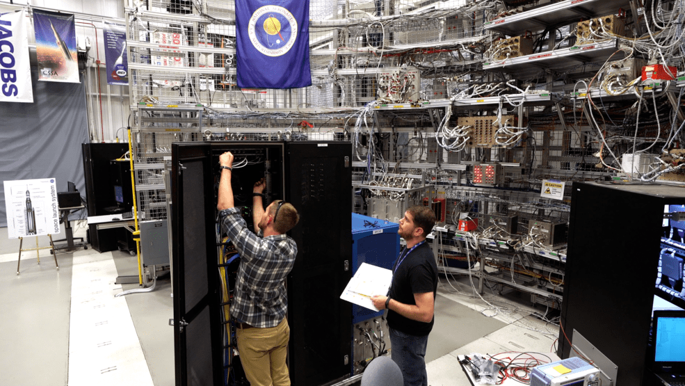 Engineers are in the process of configuring the Systems Integration Laboratory (SIL) to support Artemis II flight software development.