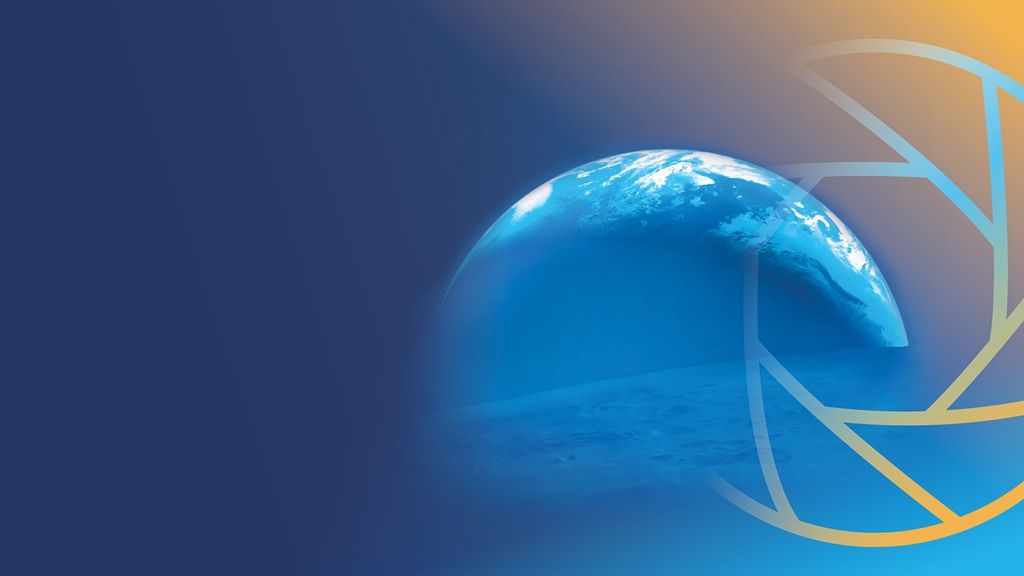 Banner image depicting the Earth, Moon, and NASA EarthRISE Developers Academy logo