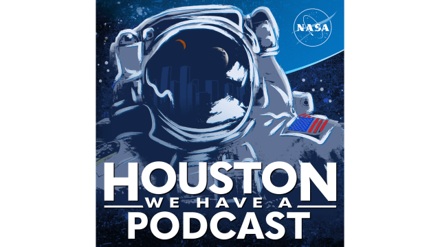 Houston We Have a Podcast Logo