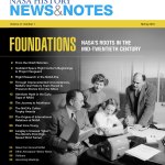 Front page of Spring 2024 edition of NASA History News & Notes: Foundations