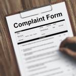 image of a complaint form