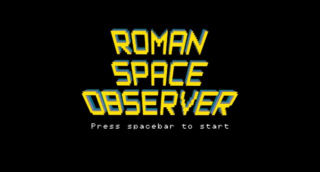 Roman Space Observer in large letters