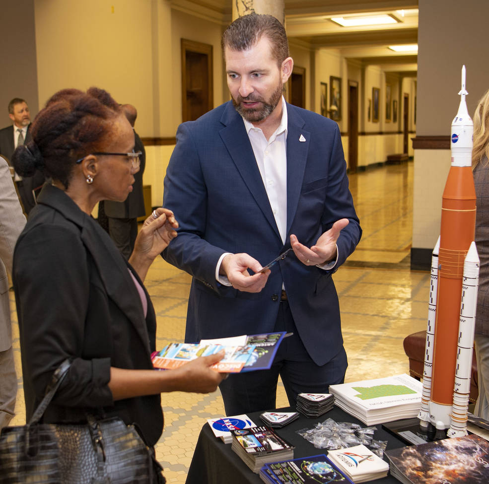 NASA's Stennis Space Center Deputy Chief Financial Officer Patrick Cullen