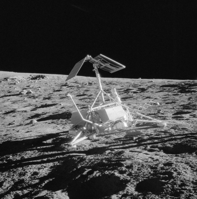 Surveyor III viewed from Apollo 12
