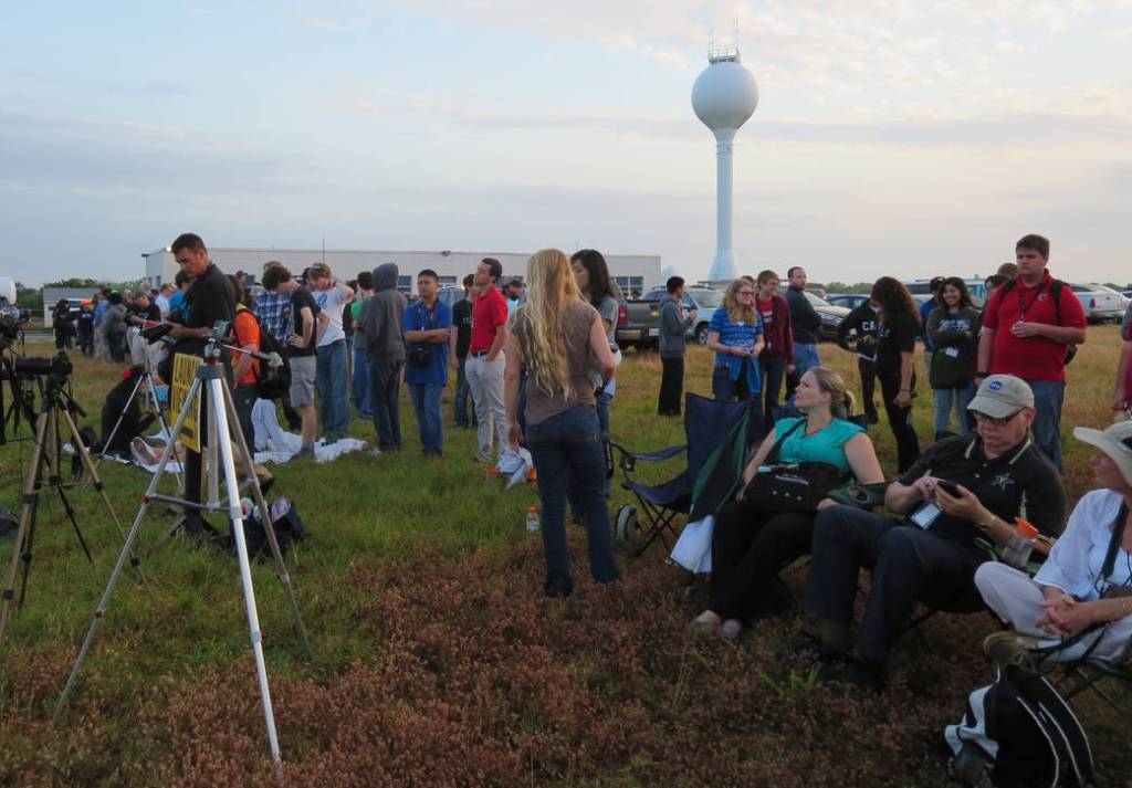 Waiting for a Rocket Launch