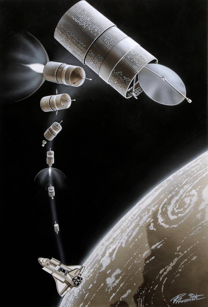 Russ Arasmith Shuttle Artwork