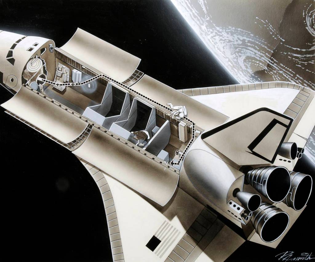 Russ Arasmith Shuttle Artwork