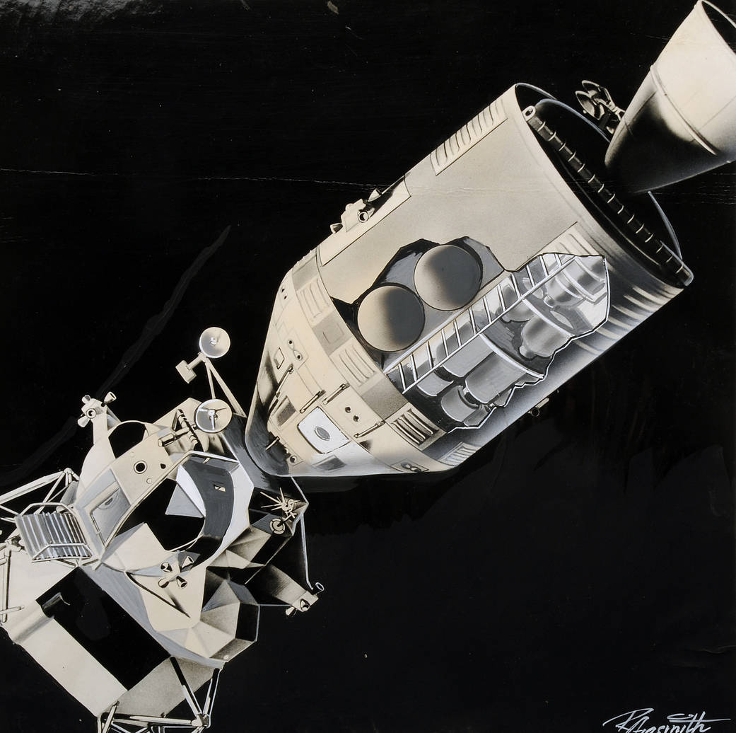 Art Work by Russ Arasmith, Date Unknown.