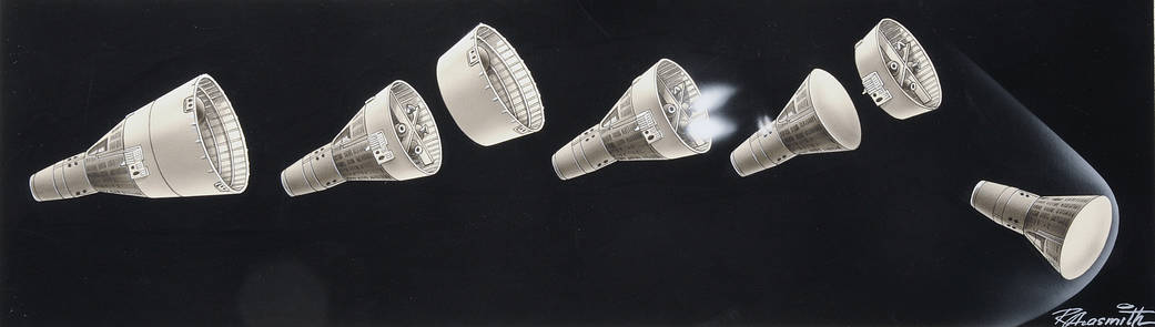 Art Work by Russ Arasmith, Date Unknown.