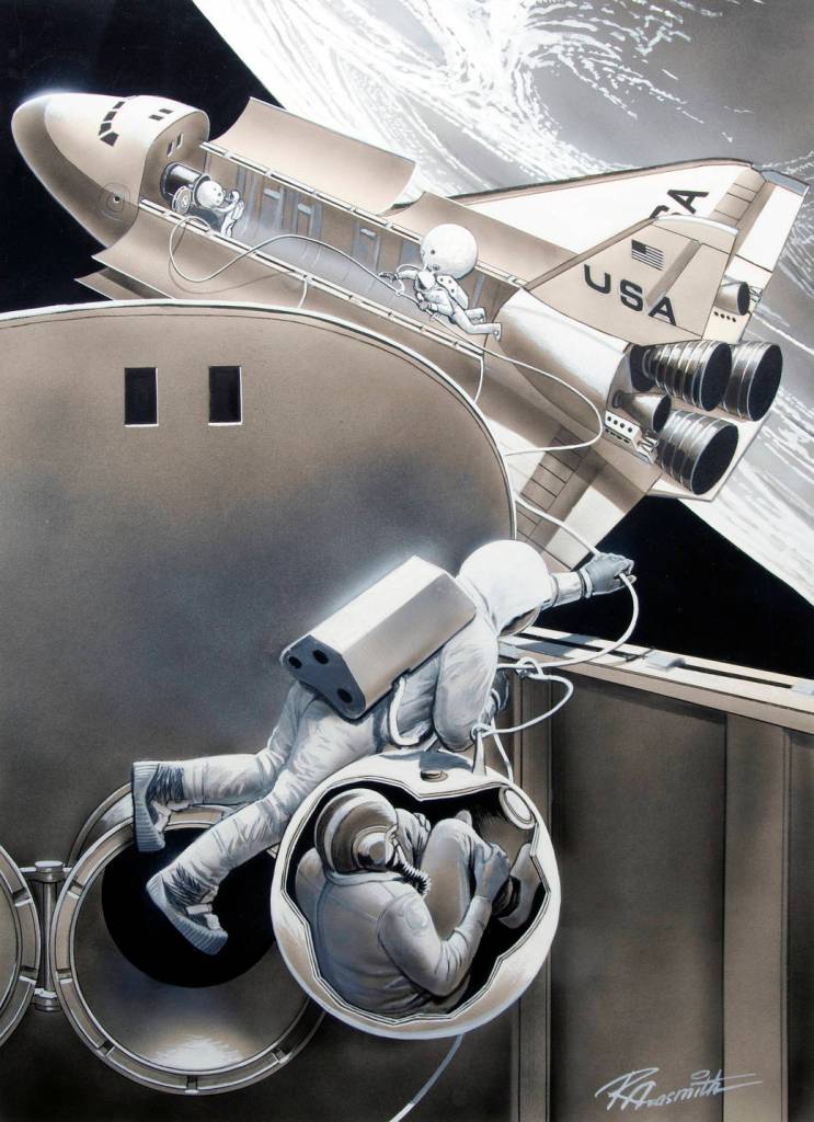 Russ Arasmith Shuttle Artwork