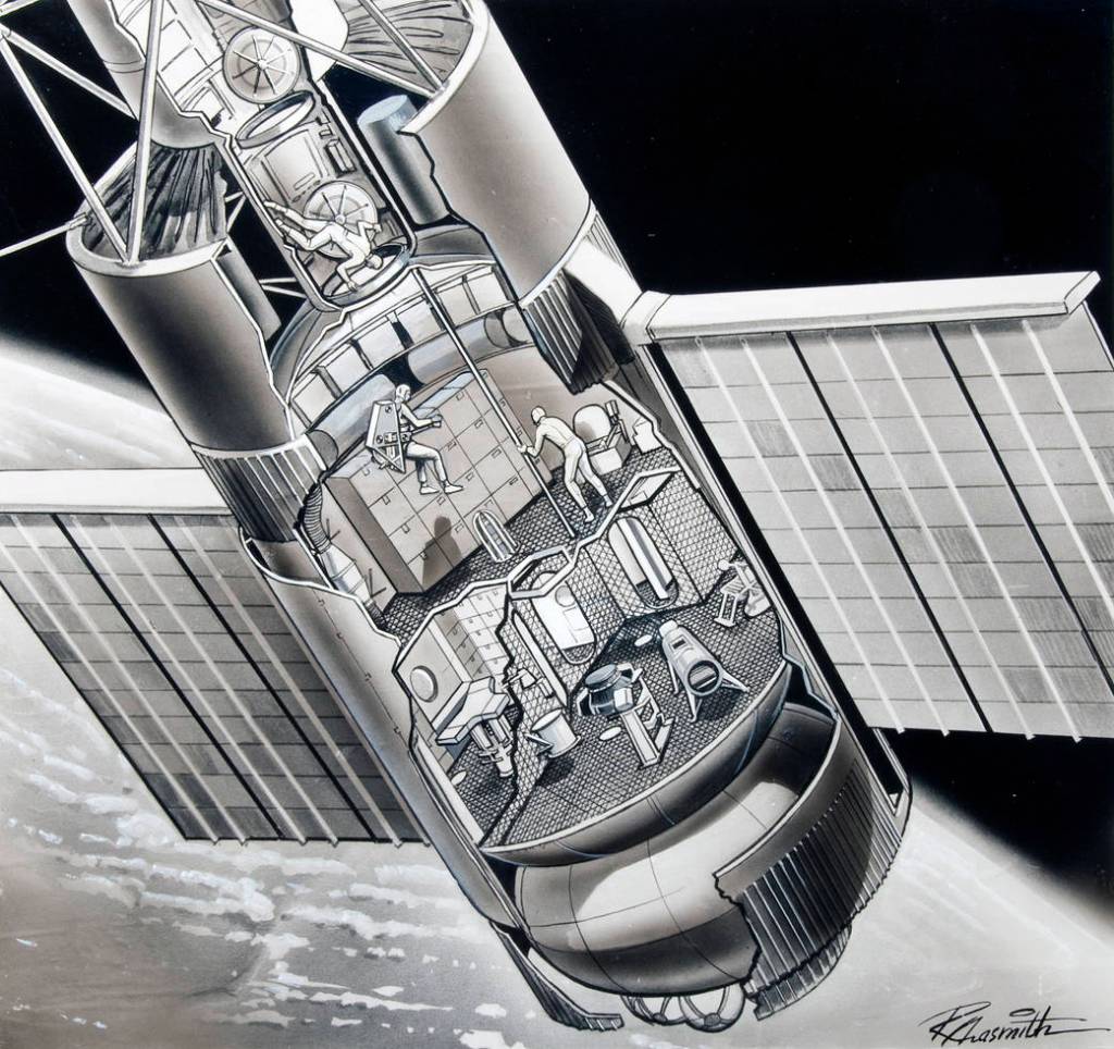 Russ Arasmith Skylab Artwork