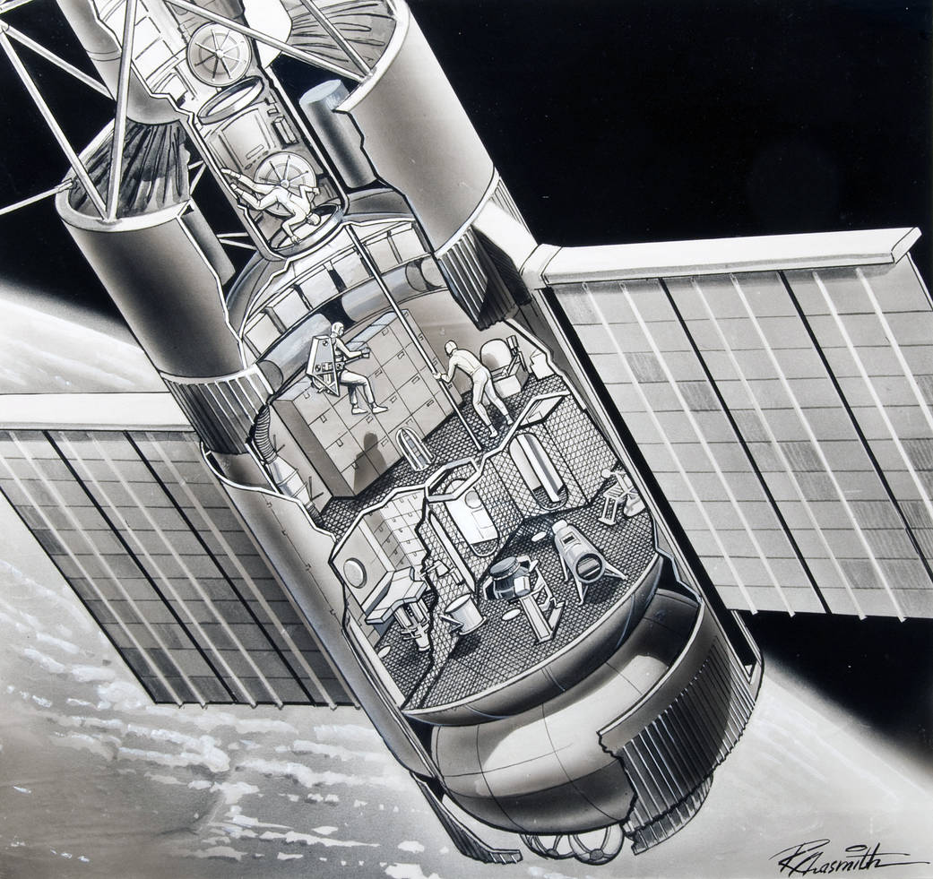 Russ Arasmith Skylab Artwork.
