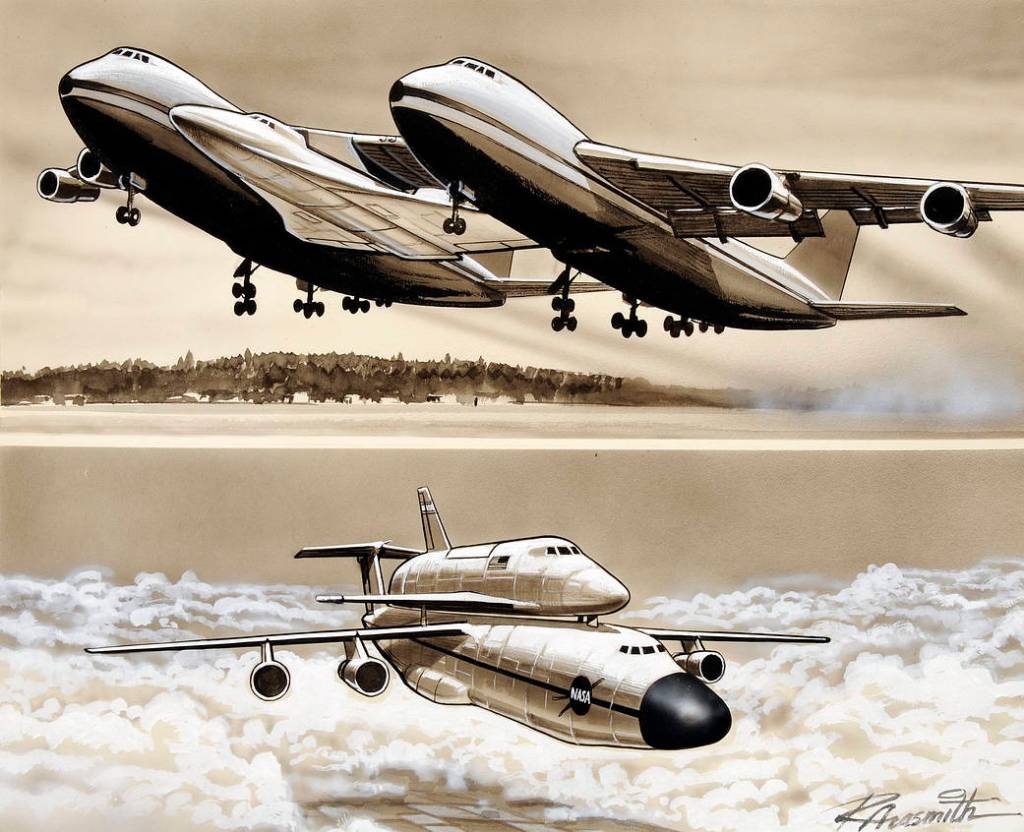 Russ Arasmith Shuttle Artwork