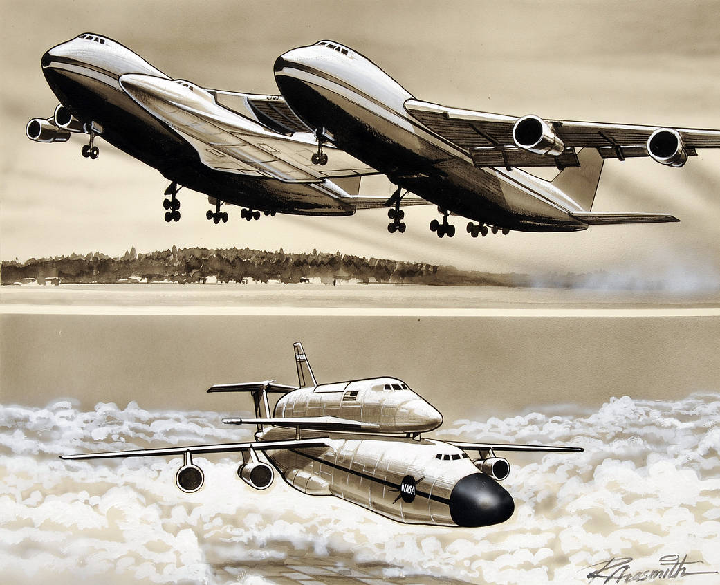 Russ Arasmith Shuttle Artwork
