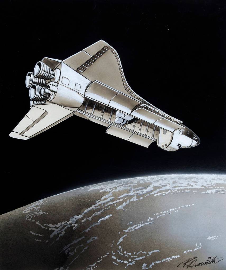 Russ Arasmith Shuttle Artwork