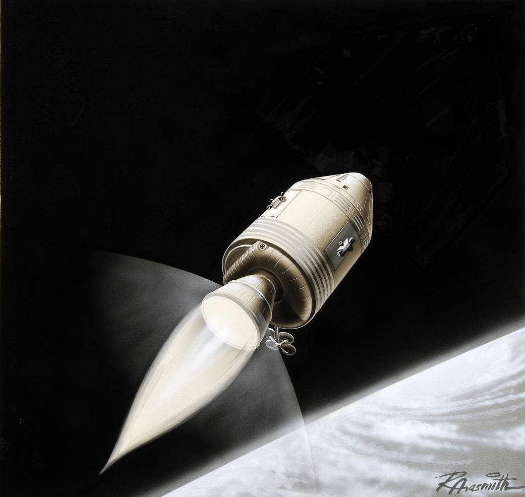 Art Work by Russ Arasmith, Date Unknown.