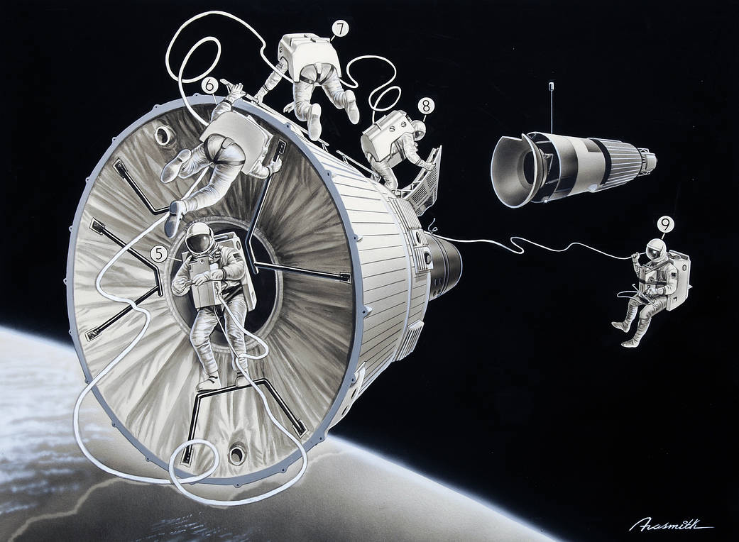 Art Work by Russ Arasmith, Date Unknown.