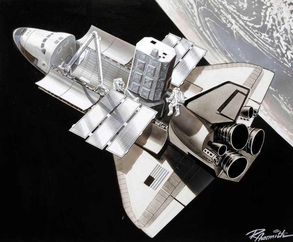 Russ Arasmith Shuttle Artwork