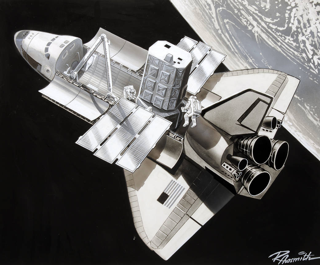 Art Work by Russ Arasmith, Date Unknown.