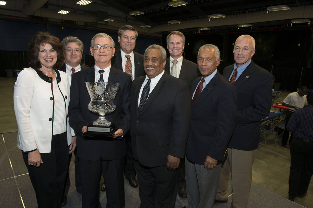 The NASA team participating in the July 11 presentation of the Small Business Administrator's Cup award to NASA's Marshall Space