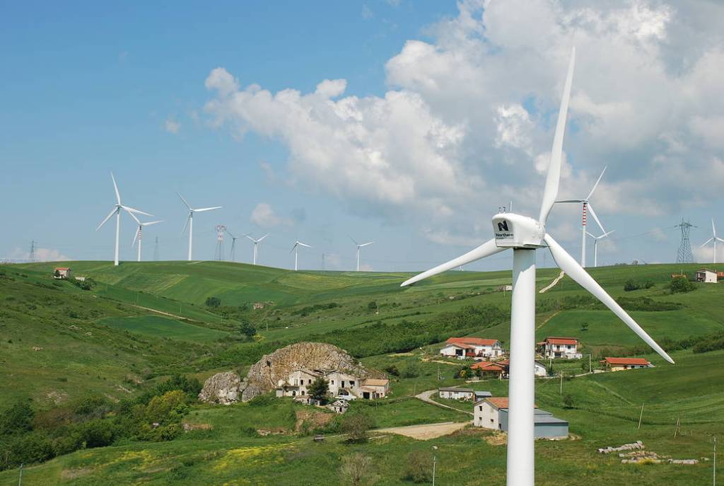 NASA-Derived Northern Power 100 Wind Turbines Operating in Italy