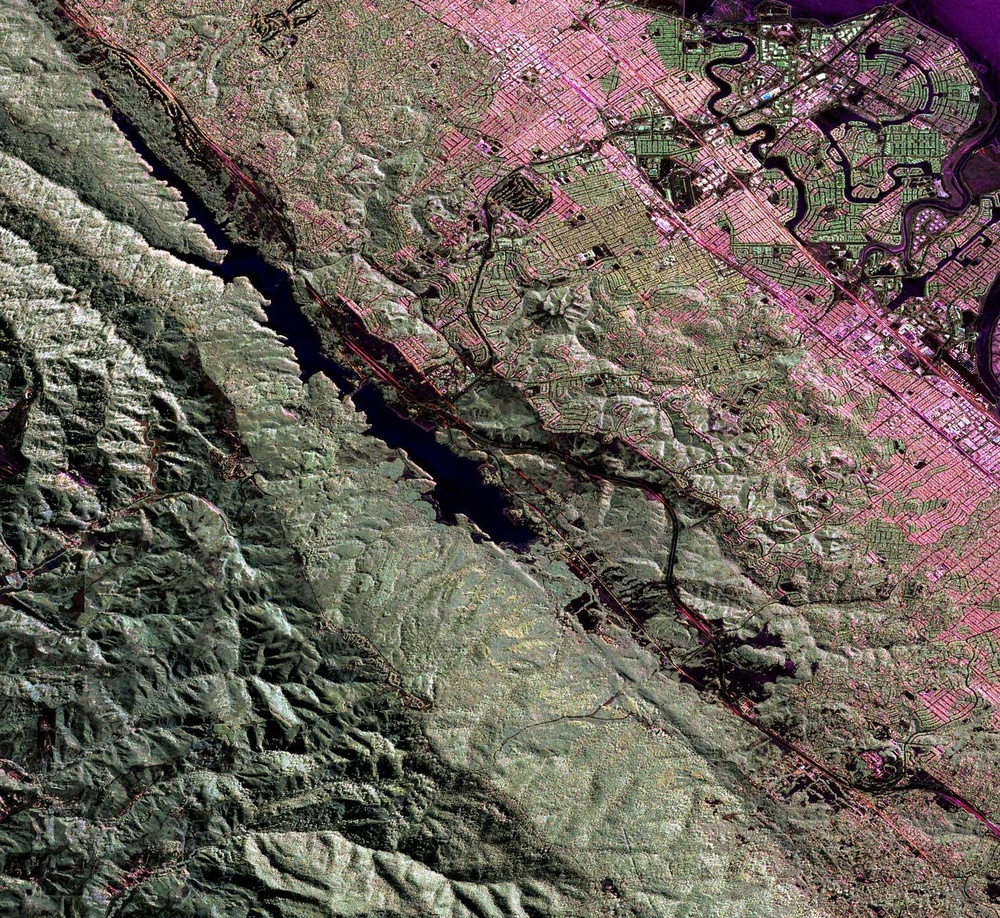 NASA Gives California's San Andreas Fault a 3-D Closeup