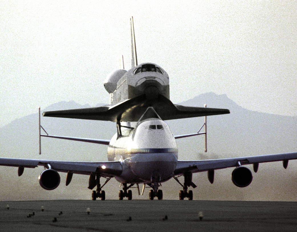 Endeavour Rides Piggyback