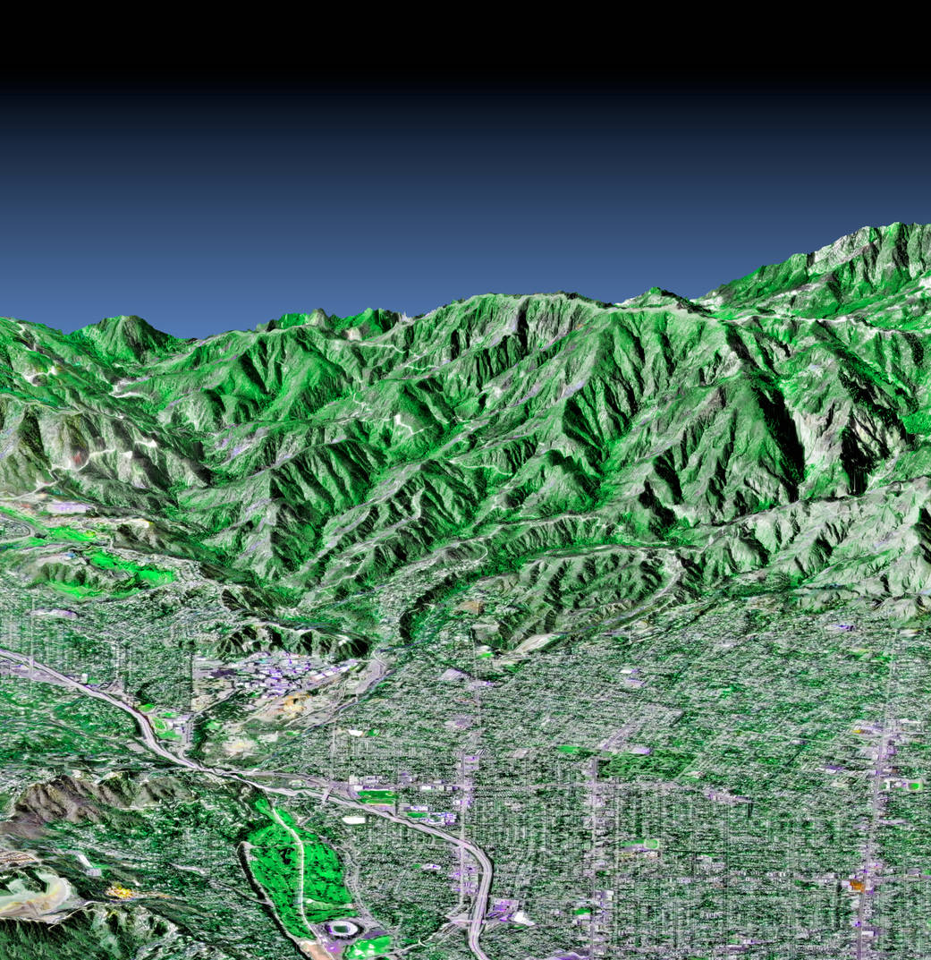 Pasadena in 3-D