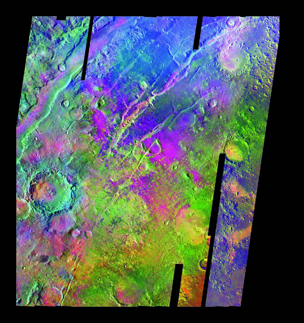 A Mosaic From Mars Odyssey