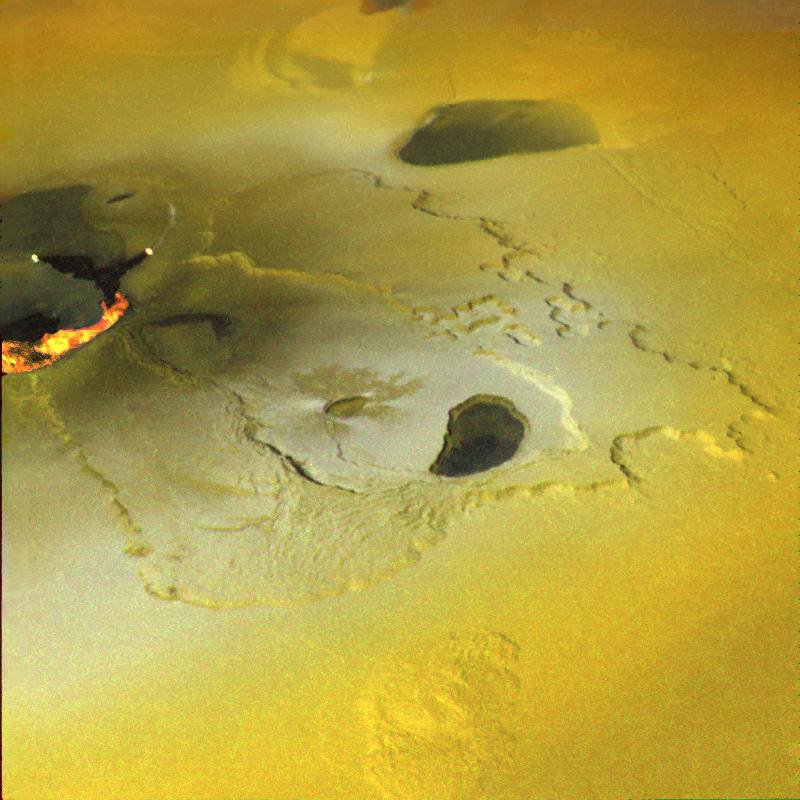 Eruption on Io