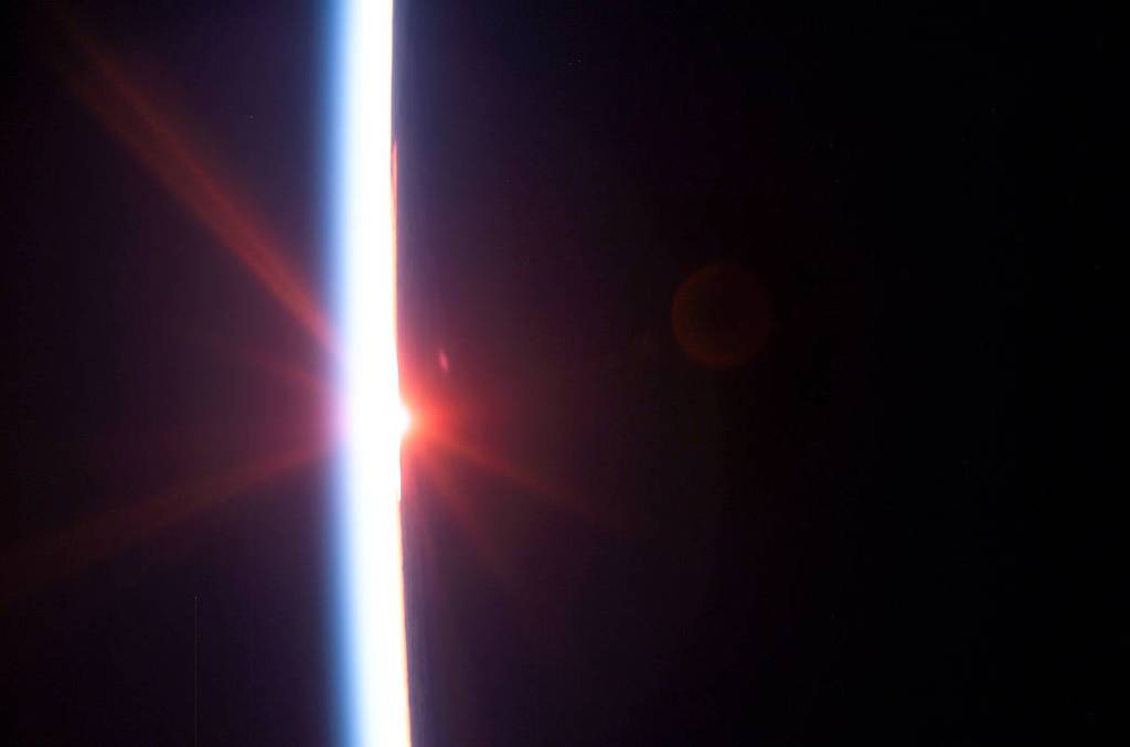 Sunrise in Space