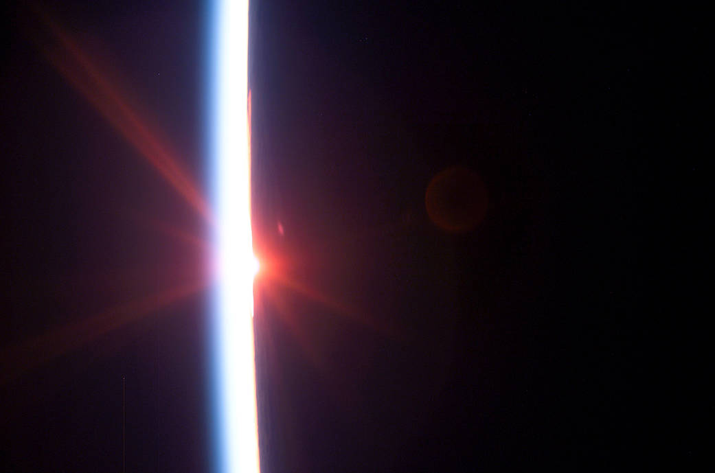 Sunrise in Space