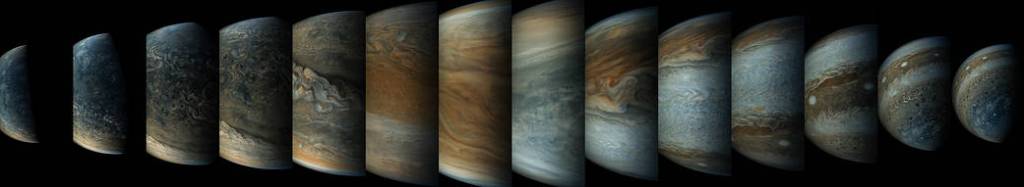 Sequence of Juno Spacecraft’s Close Approach to Jupiter