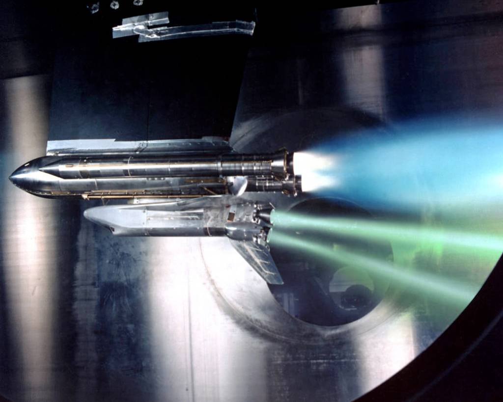 Shuttle Engine Out Test