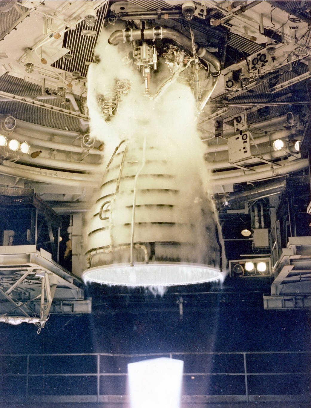 Shuttle Engine Testing