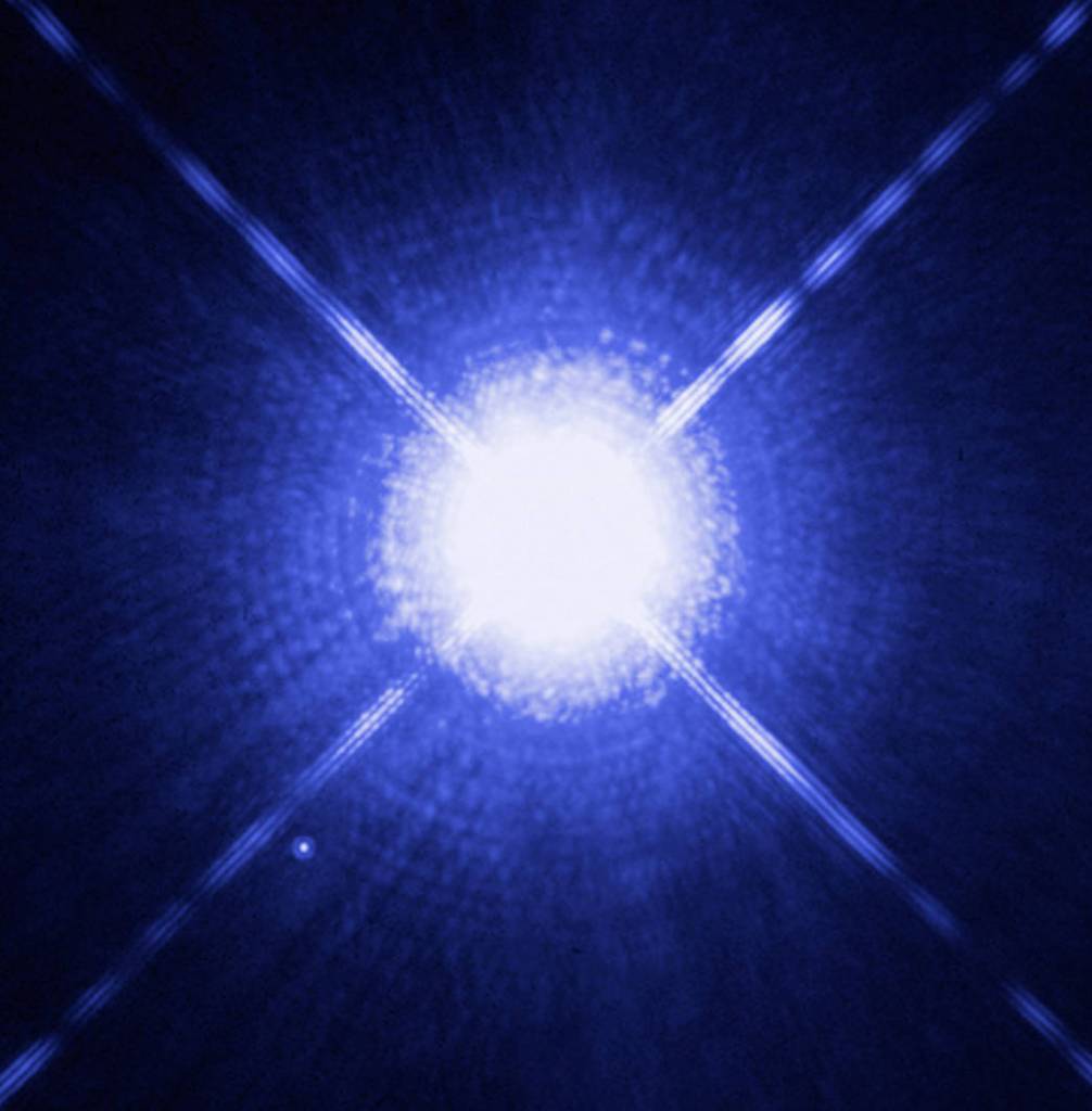 Measuring a White Dwarf Star