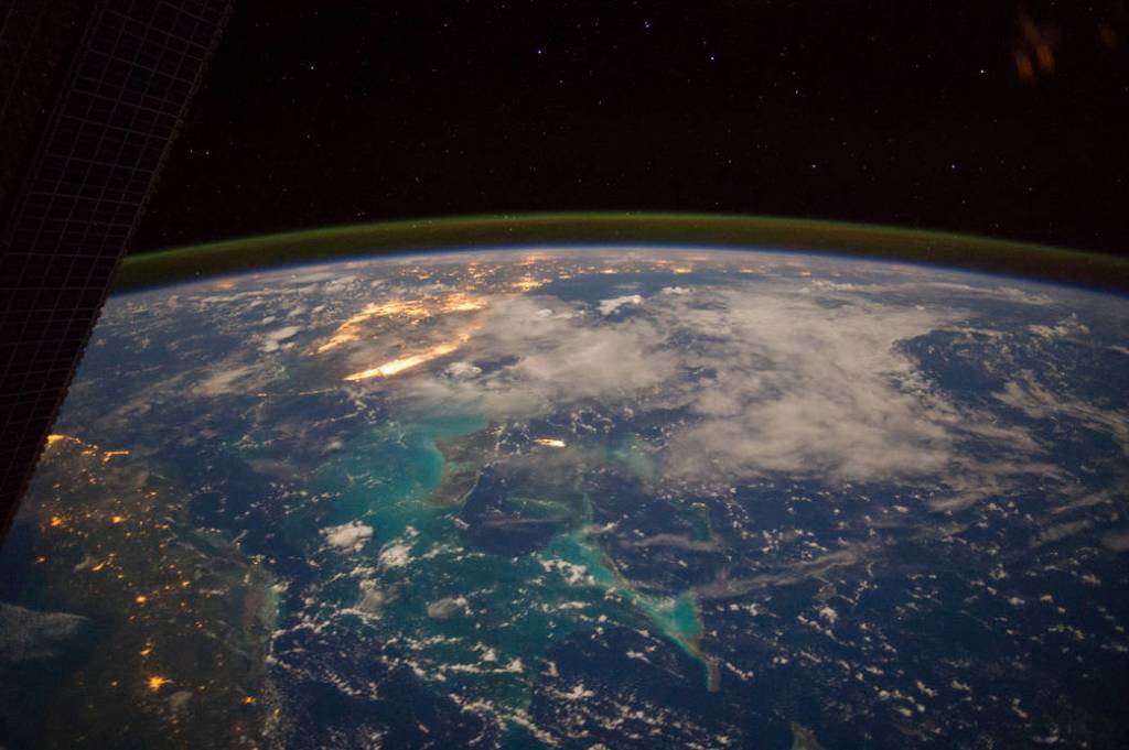 Caribbean Sea Viewed From the International Space Station