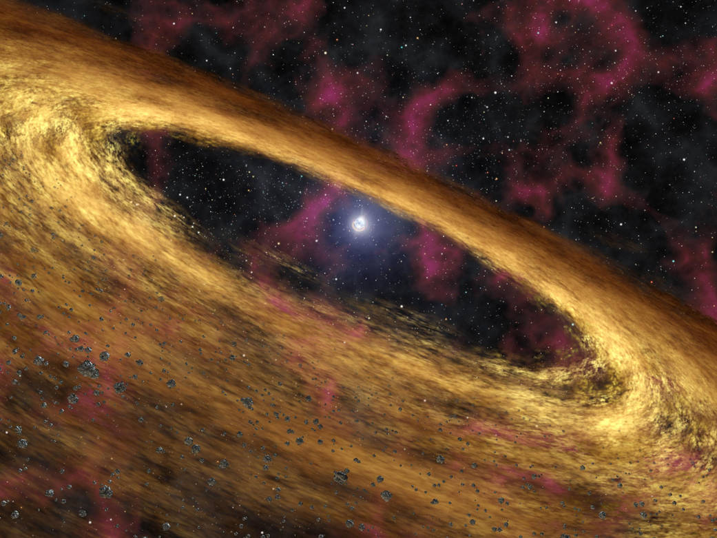 Stellar Rubble May Be Planetary Building Blocks