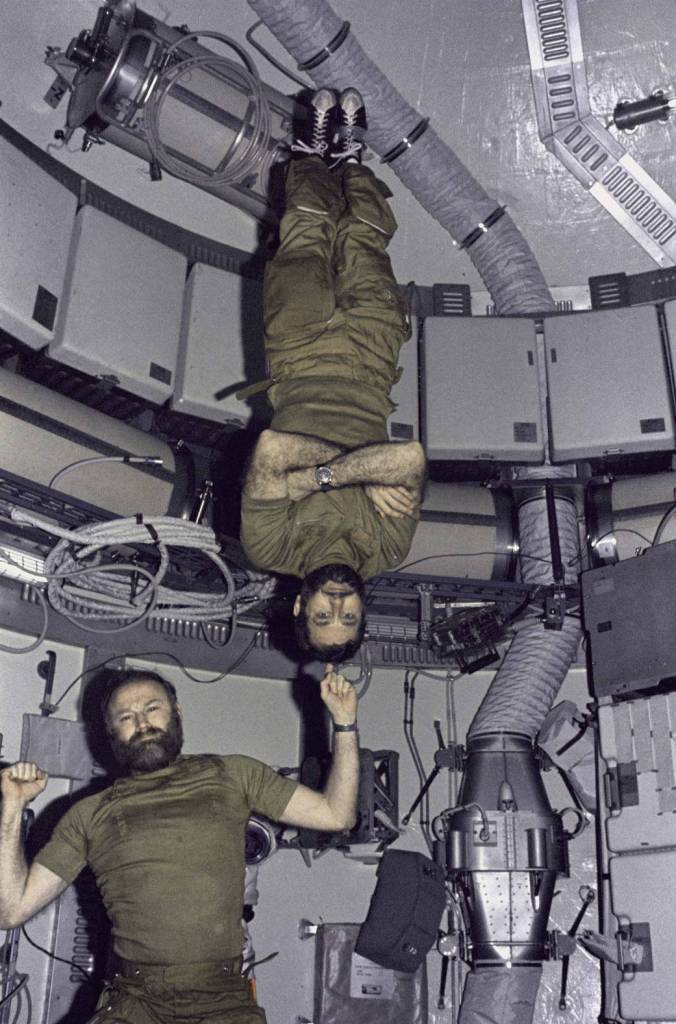 Balancing Act on Skylab