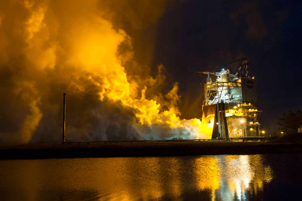 RS-25 Fired up for SLS